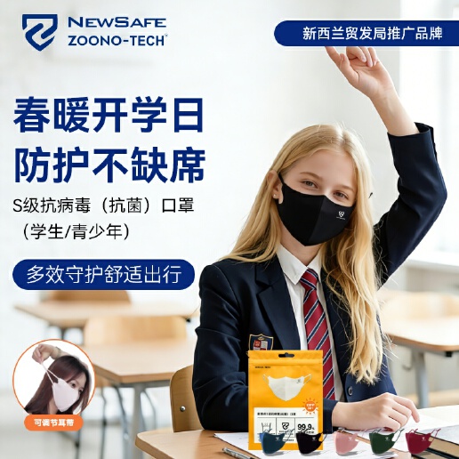 ZOONO & Xinsaifu Co-branded S-Class Upgraded Anti-Virus (Antibacterial) Sunscreen Masks