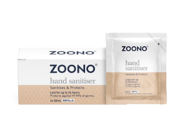 Zoono® Body-Hand Sanitiser Wipes